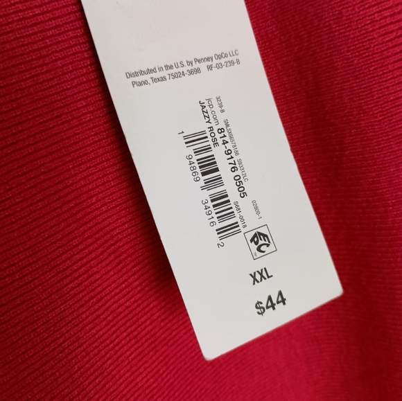 NWT Liz Claiborne A-Line Sweater Skirt in Jazzy Rose Size XXL - Picture 4 of 8